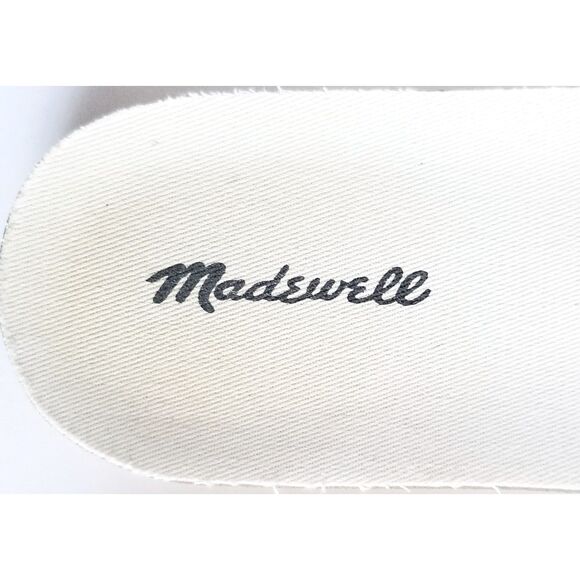 MADEWELL Sidewalk Low Top Sneakers Painted Leopard Calf Hair Sz 7.5 Brown - Picture 2 of 13